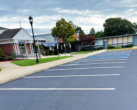 Matas Paving & Sealcoating - Parking Lot Stripes